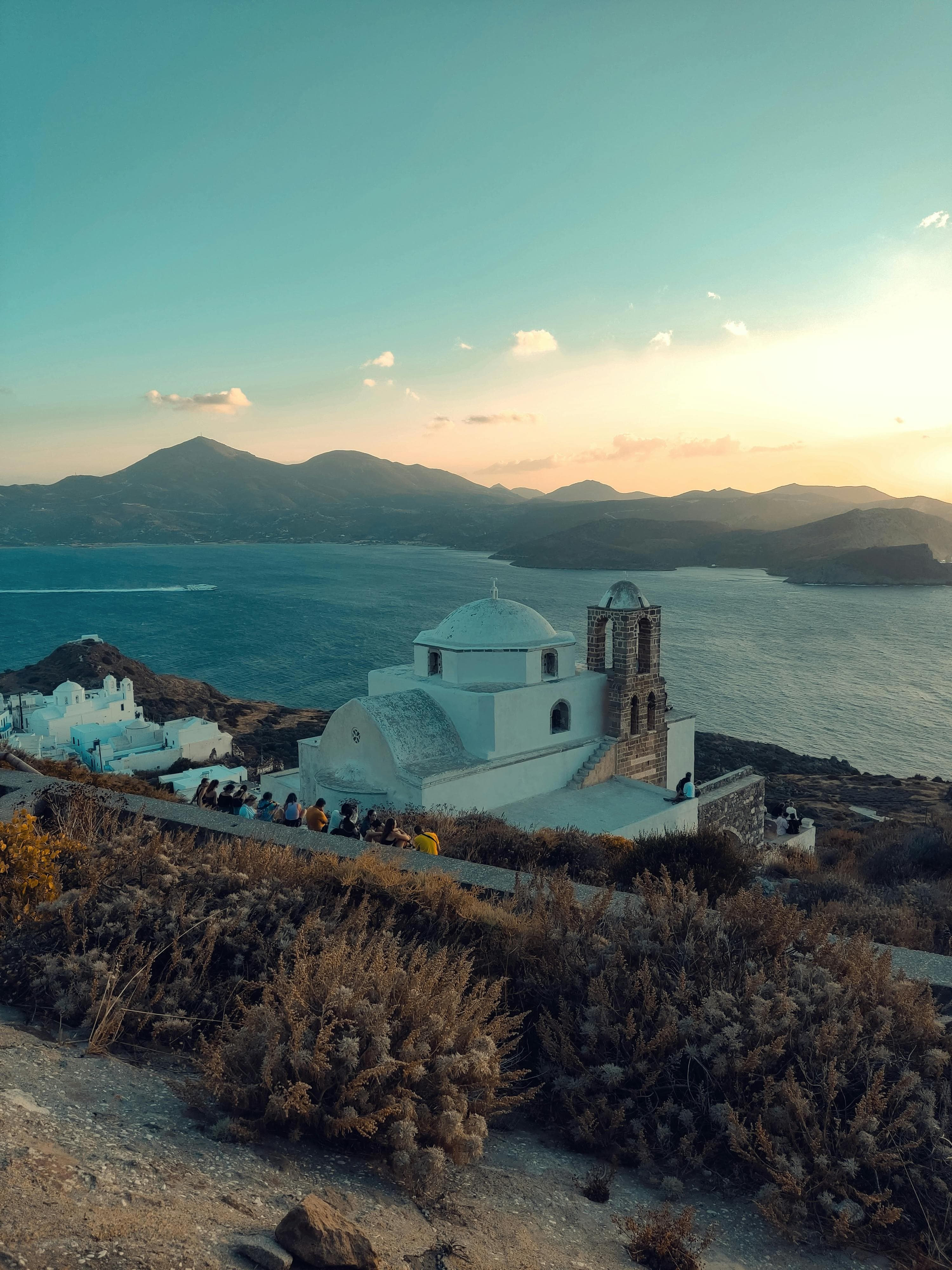 Milos aegean coast